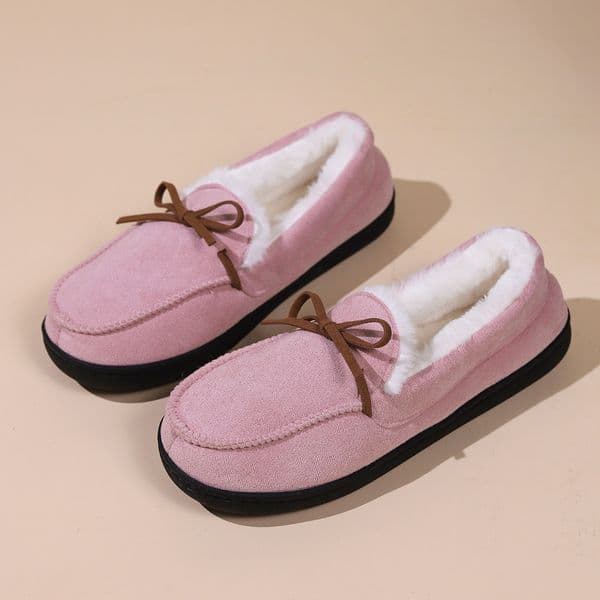 Warm Casual Flats New Winter Slip on Indoor Home Soft Flat Bottom Women Outdoor Cotton Padded Shoes c497 Cott 182b d9b
