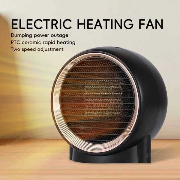 KINSCOTER 1000W Portable Electric Heater Room Heating Stove Mini Household Radiator Warmer Machine For Winter Desktop Heaters M240905