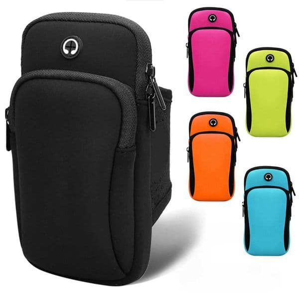 Outdoor Sports Mobile Phone Arm Bag for Men and Women Running Arm Bag Universal Waterproof Wrist Bag M240905