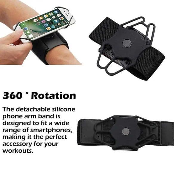 Universal Sports Armband Outdoor Phone Holder Wrist Case Gym Running Phone Bag Arm Band Case For IPhone M240905