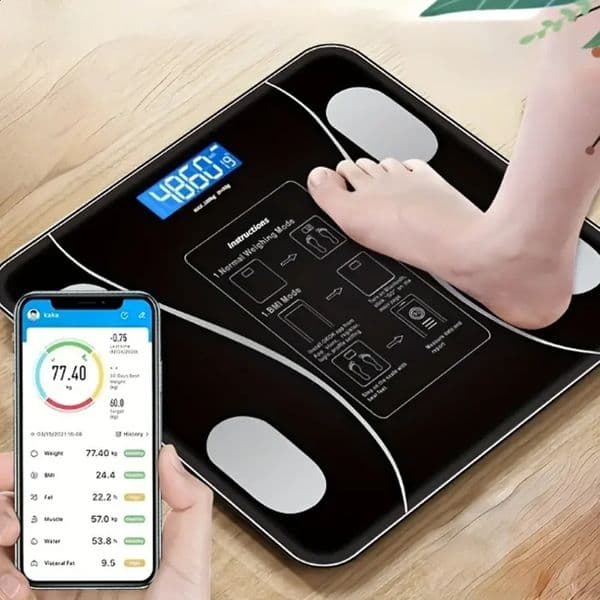 Accurate Smart Weight Scale Professional Fat Bluetooth Measurement Height Multi functional Human Electronic 240906