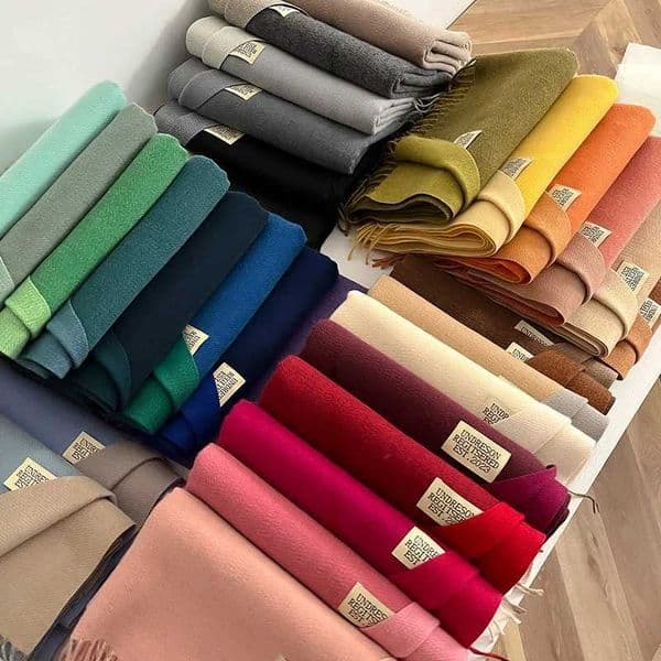 Double sided winter cashmere scarf warm and cozy Pashmina shawl bag tassel womens blanket Echape Bufanda headscarf size 31 X241017