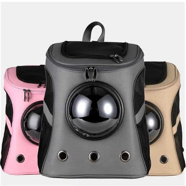High quality lightweight bubble breathable space capsule outdoor cat and dog travel bag astronaut pet carrier backpack W240906