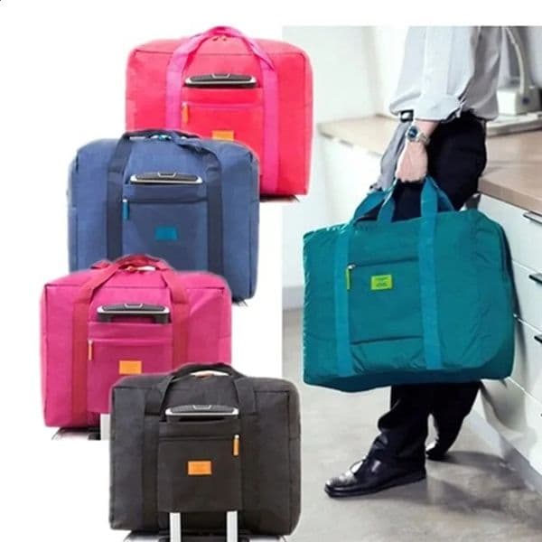 Foldable travel bag lightweight travel bag suitable for both women and men hand luggage weekend luggage 240907