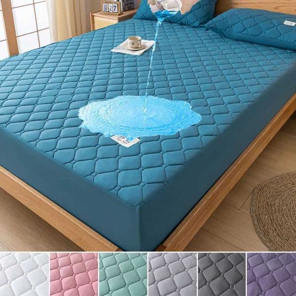 Ultrasonic 3D air cushion cover 100% waterproof cushion protector soft and breathable fit for bed sheets (pillowcases can be purchased) W240907