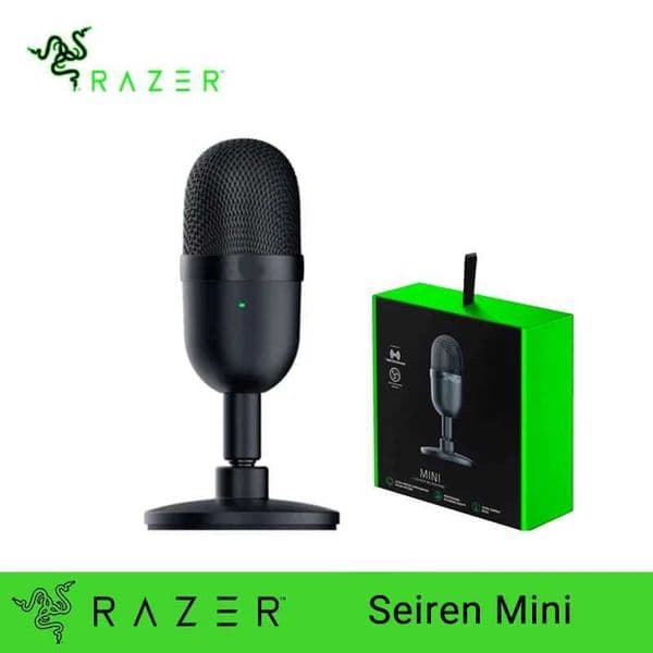 Microphones Razer Seiren Mini USB Condenser Microphone Ultra Compact Streaming Microphone with Super Heart Pick Up Pattern Pink Microphone J240830