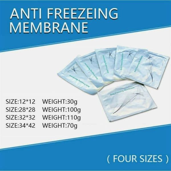 Newest Arrival Antifreeze Membrane Antifreezing Anti-Freezing Pad For Cryo Therapy Dhl524