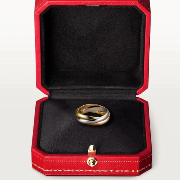 ring Designer ring luxury designer rings for Women love Designers Simulated Diamond White Rose Gold trend fashion gold cool classic nice