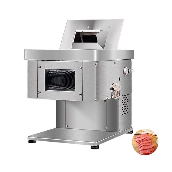 Desktop Meat Cutter Machine For Pork Lamb Beef Chicken Breast Electric Meat Slicer