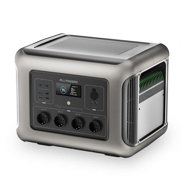 ALLPOWERS R2500 Portable Power Station 2016Wh Expandable to 20kWh LFP Battery 2500W Emergency Household / Outdoor Power Supply thumbnail 2