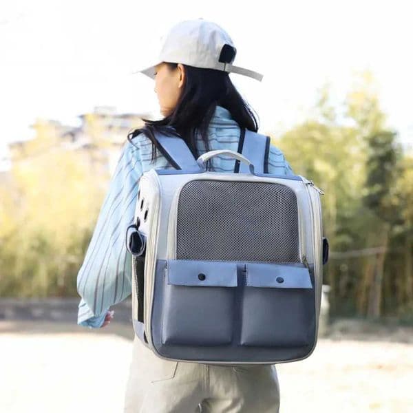 Cat Carrier Backpack Pet Dog Carrying Bag Space Capsule Cat Shoulder Bag Pet Travelling Outdoor SuppliesXJ240907