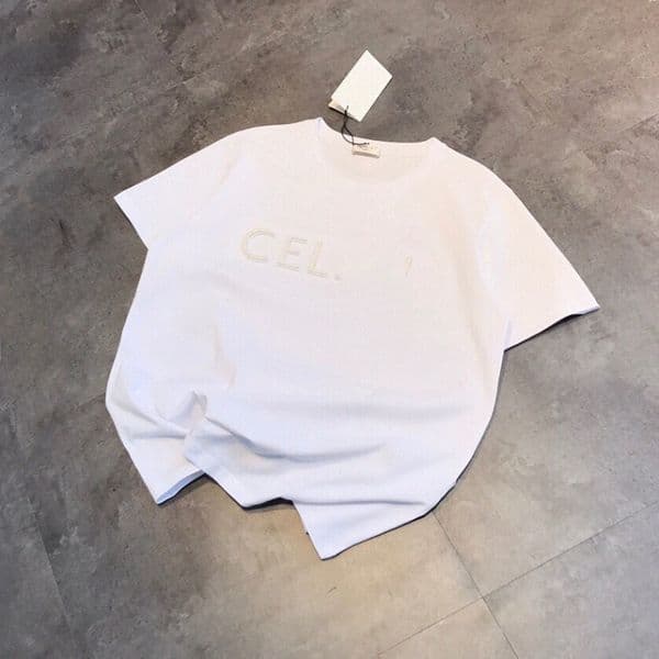 Trendy Designer t shirt foam Letter Printed men Women Tshirt Korean Edition Loose Cotton Solid Color Short Sleeve Casual Tee tops t shirt
