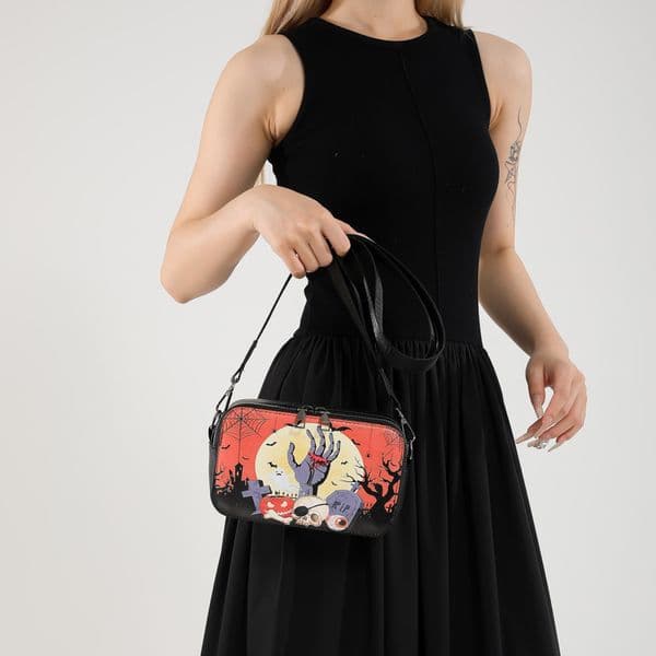 2025 Designer Women Men 3 Halloween Shoulder Bags Handbag Purses Kids Candy Bag Gifts Outdoor Indoor Party Decoration