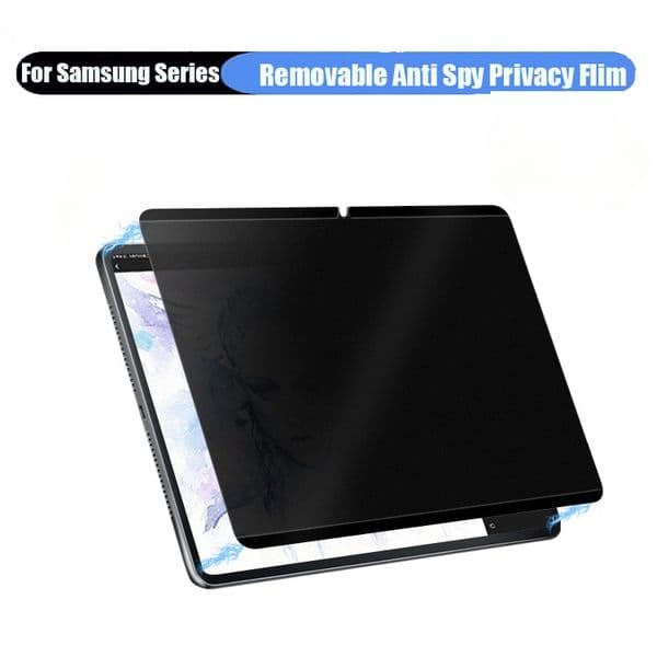 Magnetic Privacy Like Paper Film For Samsung Galaxy Tab S9 FE 10.9 S8 S7 FE A9 Plus 11 S8Plus S7Plus S9Plus 12.4 inch Anti-Peep Screen Protector Detachable and Reusable