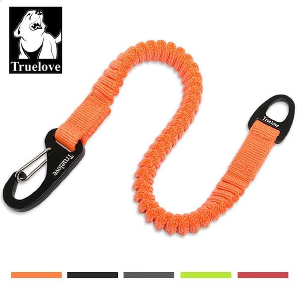 Truelove short bungee jumping dog nylon strap used for collar extension extendable suitable all breeds of training running and walking TLL2971 240913