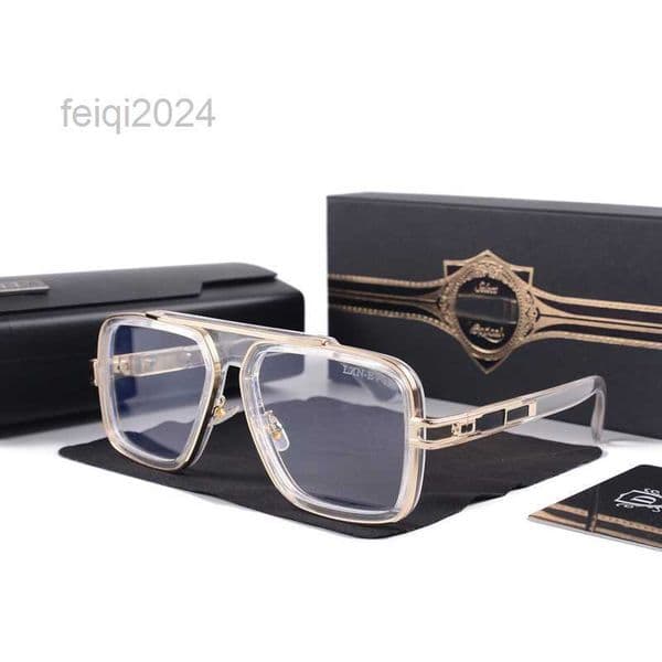 Designer 2023 Men Vintage Pilot Sunglasses square Womens Sun glasses Fashion Designer Shades Luxury Golden Frame frame Lovis Sunglasses UV400 Gradient LXN sunglas