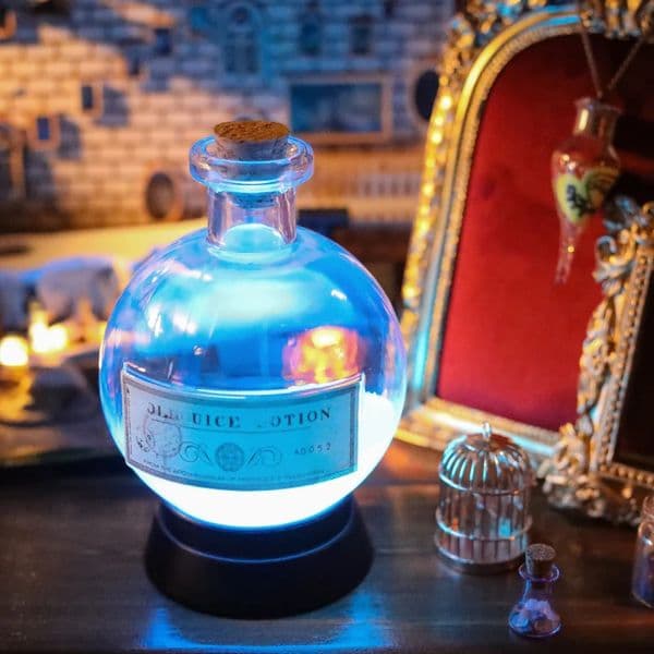 Magic Night Light Movie TV Game Animation LED Potion Color Change Bottle Holiday Gift Decorative Desk 240905