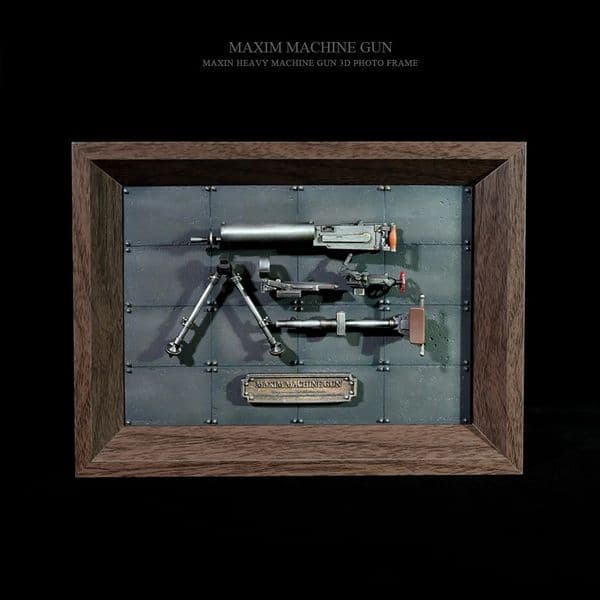 Creative decor Home decor Vintage stereo gun model Po frame desk decor 127*178MM LTCP-209 240913