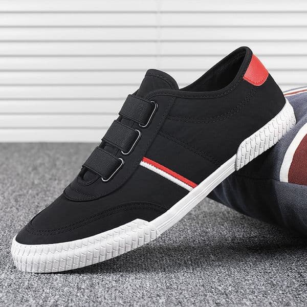 2022 New Fashion Spring Summer Men Canvas Casual Trend Flat Shoes Man Cool Loafers