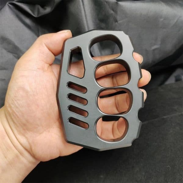 Non-metal Knuckle Duster Fight Portable Finger Buckle Outdoor EDC Tool