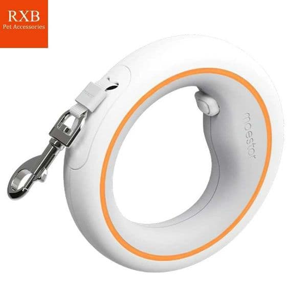 Moestar UFO Retractable Leash 2 Lite Metal Buckle Anti-Slip Handle One-handed Brake Pause Lock Leash for Small Medium Size Dog