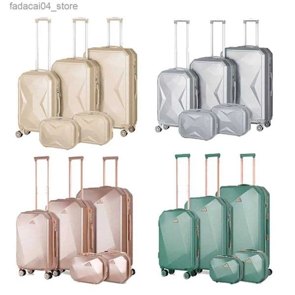 tool cases air box Suitcases Luggage Set 5Pieces Hard Shell Suitcase Set Family Travel Luggage Suit Business Travel Boarding Luggage With TS
