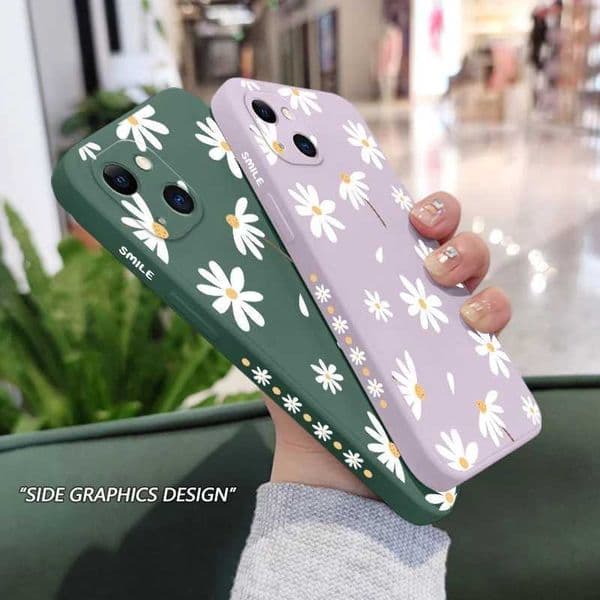 Plain Daisies Phone Case For iPhone 16 15 14 13 12 11 Pro Max Mini X XR XS MAXCover P240914