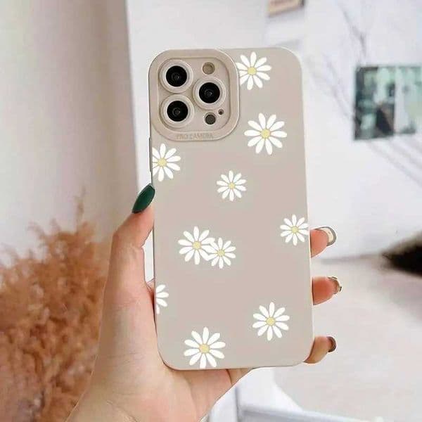 Daisy Graphic Printed Phone Case For iPhone 13 11 12 14 15 16 Pro Max Plus XR 8 7 Plus SE X XS Max Soft Matte Cover P240914