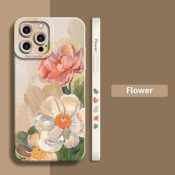 Hot Sale Suitable for Galaxy A54 5G phone case suitable for A16 A15 A14 A35 A13 A53 A55 A52 S23 S22 S25 Ultra S24 FE Plus Flowers phone cover T241209