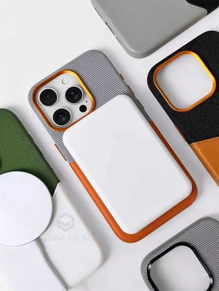 For Card Holder Leather Case For iPhone 16 15 13 12 Pro Max 14 Plus Pocket Wireless Charge Alloy Lens Magnetic Cover Bag P240914