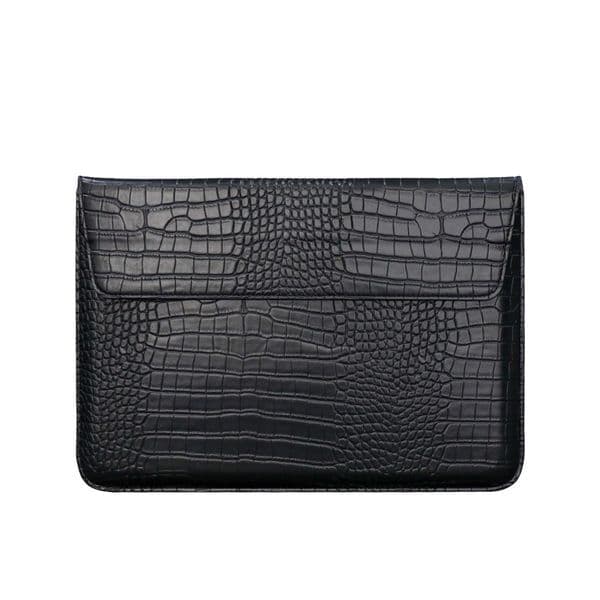 Universal Crocodile Patterned Waterproof Laptop Protective Cover PU Leather Sleeve For Macbook for 9 inch-16.2" Tablets and Laptops