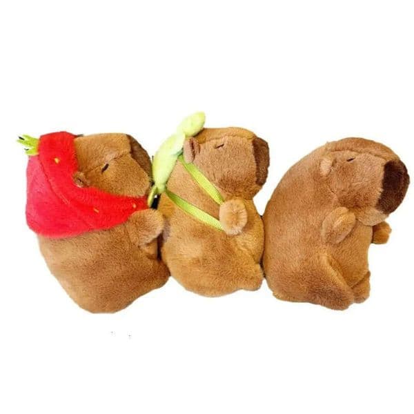 Simulation Capybara Dolphin Anime Furry Kawaii Soft For Cute Dolls Plush Toys Children Gifts