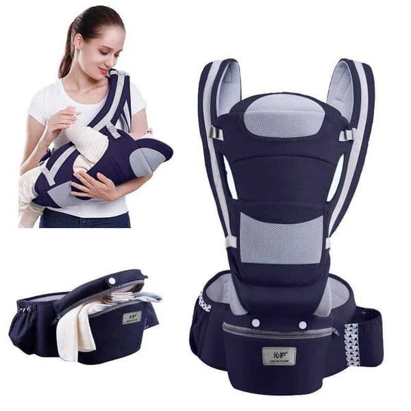 New Adjustable Ergonomic Baby Carrier With Hip Seat Portable Multifunctional Suitable For Travel Leisure And Daily Use Y240919