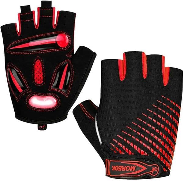 MOREOK bicycle gloves breathable 5MM liquid gel pad bicycle gloves shock absorption mountain road bicycle gloves CL240921
