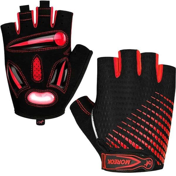 MOREOK bicycle gloves breathable 5MM liquid gel pad bicycle gloves shock absorption mountain road bicycle gloves CL240923