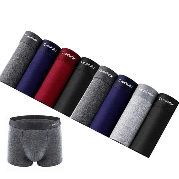Cvoekular 4/8 pieces mens boxer underwear Sous Vetement mens underwear Bokseki Meskie shorts sexy underwear high-quality underwear W240920