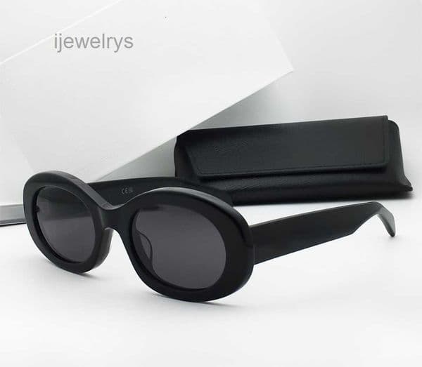 Designer Jewelrys Fashion designer 40194 sunglasses for women vintage charming round frame glasses summer trendy versatile style top quality AntiUltraviolet com