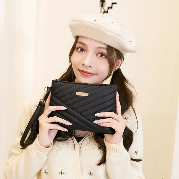 fashion bag wallet Clutch Bag Korean Version New Embroidery Large Capacity Envelope Ladies Handbag leisure Fashion All match Temperament Female