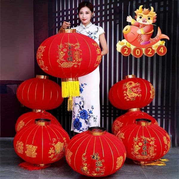 Chinese traditional chandelier decoration for Spring Festival and New Year B240925