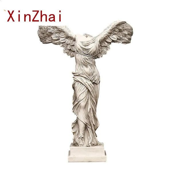 Winged Victory of Samothrace Retro Goddess Statue Office Desk Decoration Accessories Living Room Interior Book Shelf Decor Gift 240913