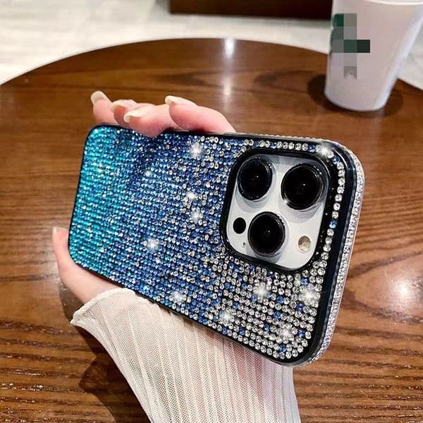 Luxury ins Diamond gradient Designer Phone Cases for iPhone 16 pro max 16plus 15 14 11 12 13 Mini Pro X XS Max 6 6s 7 8 Plus XR Cover