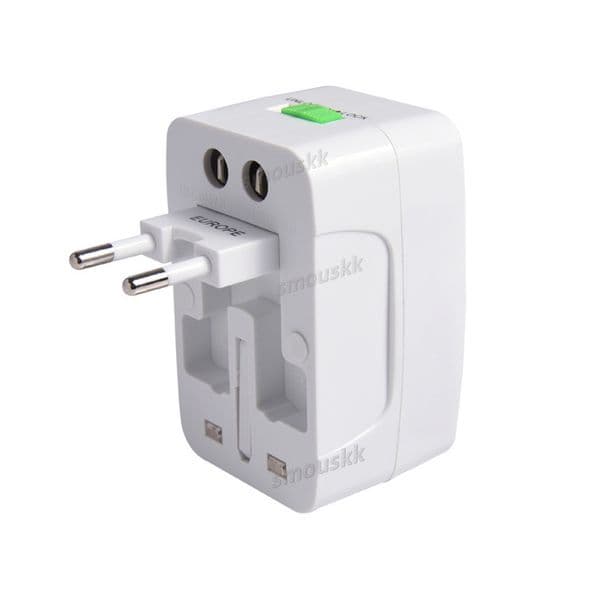 Global Universal Dual Usb Travel Multifunctional Connector