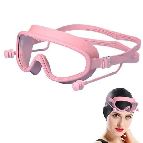 Swimming adult goggles wide field of view swimming goggles anti fog and leak free adult goggles CL240926
