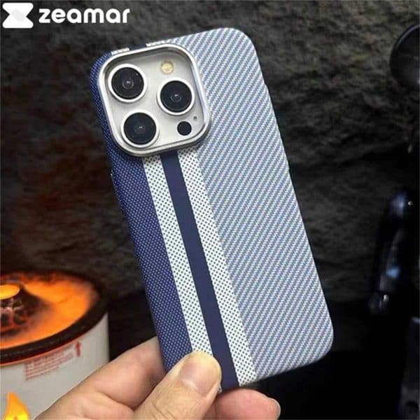 Luxury Carbon Fibre Pattern ARMor For Magnetic Case For iPhone 16 15 14 Plus 13 12 11 Pro Max Shockproof Cover M240927