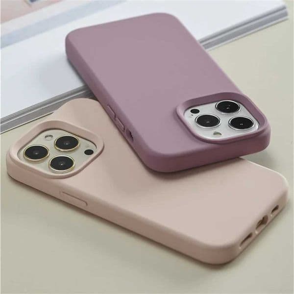 For 16 Phone Case For iPhone 15 11 12 13 14 Pro Max Luxury Liquid Silicone Cases For 7 8 Plus X XS XR Shockproof Soft Cover M240927