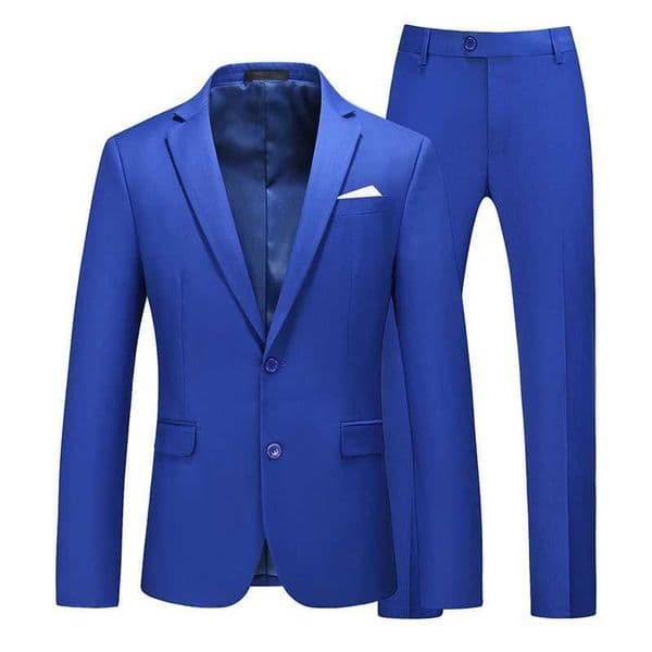 Autumn and Winter 2023 Mens Slim Fit Suit Set Luxury Business Dress Korean Fashion Suit 2 Pieces/Two Piece Wedding Groom DressX240927