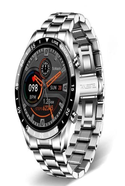 LIGE New Men Smart Watch Bluetooth Call Watch Waterproof Sports Fitness Smartwatch For Android IOS Smart Watch Men Box1716903