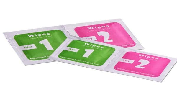 DryWet Wipes Alcohol Prep Swap Pad For iPhone 13 Pro Max 12 Samsung Galaxy S22 For Tempered Glass Screen Protector Cleaning Cloth1