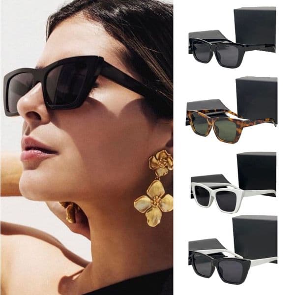 Mens designer polarized sunglasses for women goggle lady beach sun oversized frame men glasses luxury sonnenbrille black red white ga021