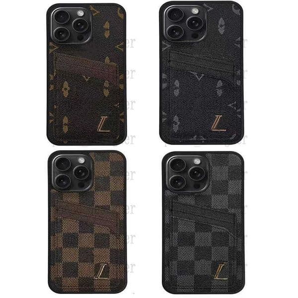 Designer for iPhone 16 pro max 15 14 Pro 16Pro 14Plus 13 12 11 Cross Luxury Pattern Leather Cover Pouch phone case Fashion NIXC